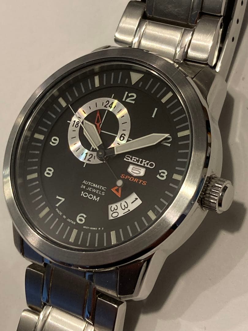 SEIKO 5 SPORTS Automatic Men's Watch — Japanese