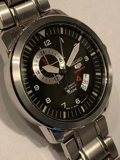 SEIKO 5 SPORTS Automatic Men's Watch — Japanese