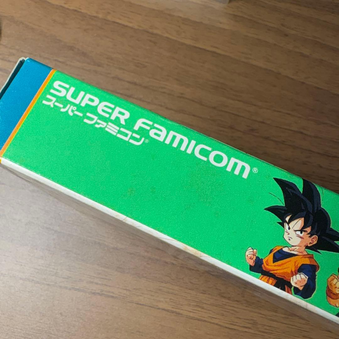 Dragon Ball Z Super Battle Road 3 SNES game cartridge from 1994 by Bandai, tested and working