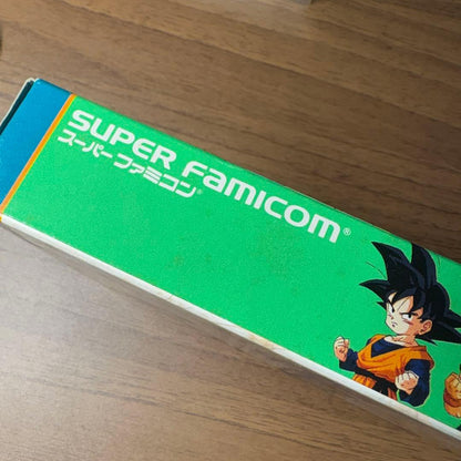 Dragon Ball Z Super Battle Road 3 SNES game cartridge from 1994 by Bandai, tested and working