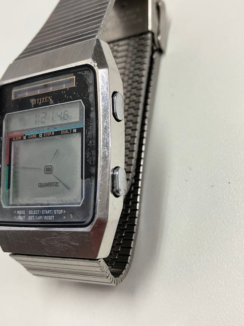 Citizen Digital Quartz Men's Watch — Japanese
