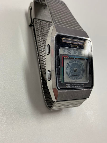 Citizen Digital Quartz Men's Watch — Japanese