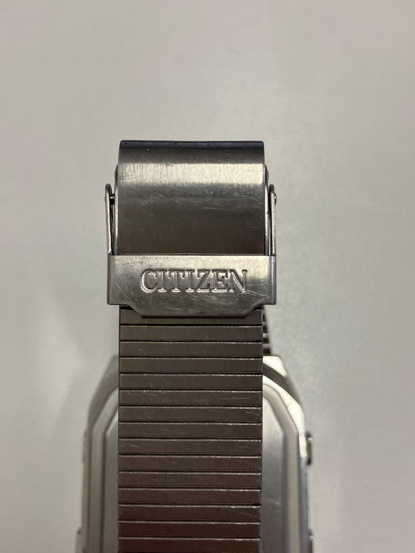 Citizen Digital Quartz Men's Watch — Japanese