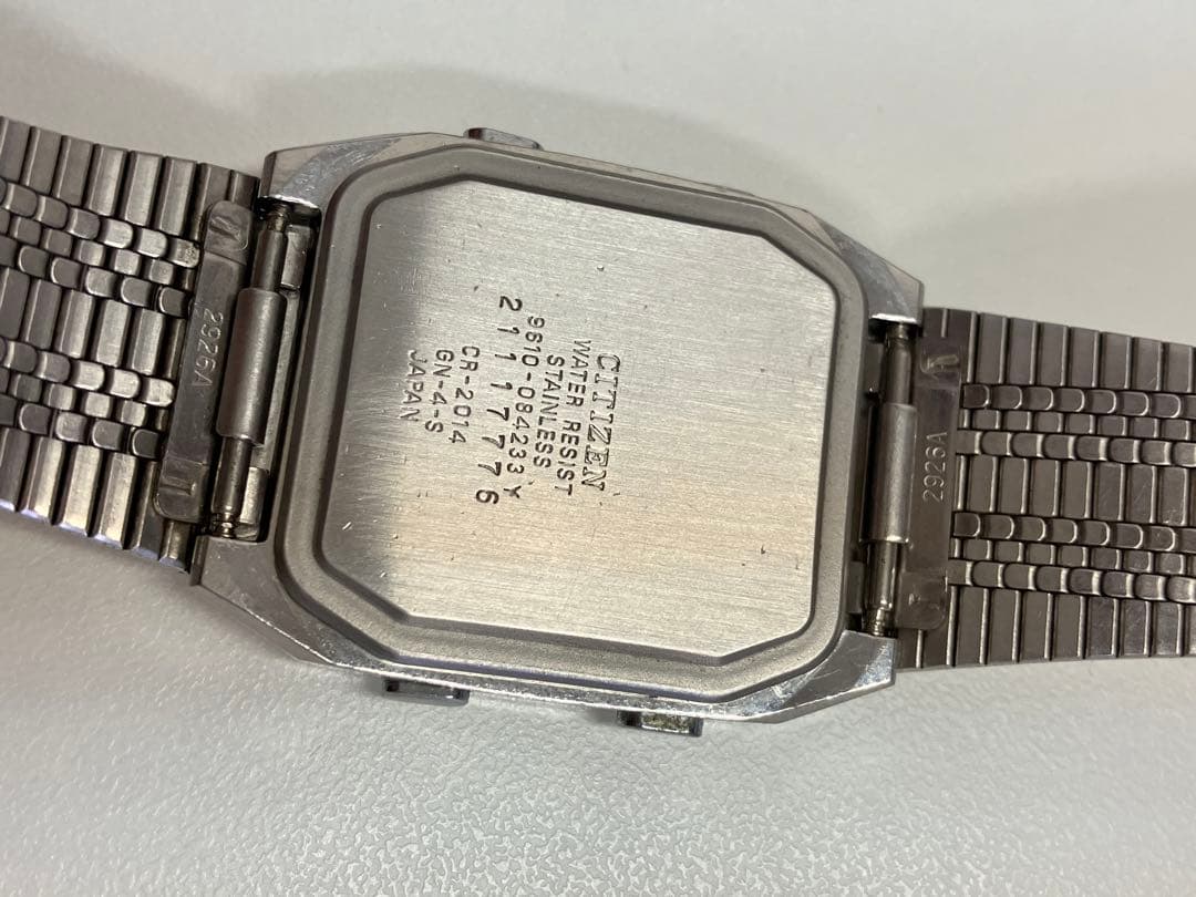 Citizen Digital Quartz Men's Watch — Japanese