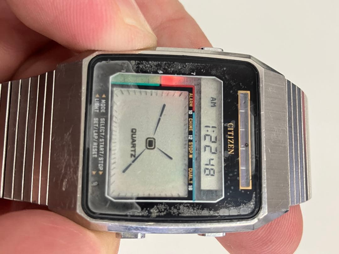 Citizen Digital Quartz Men's Watch — Japanese