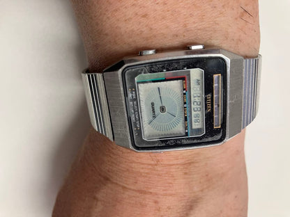 Citizen Digital Quartz Men's Watch — Japanese