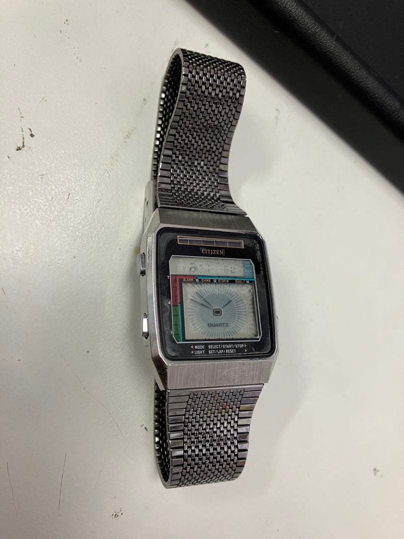 Citizen Digital Quartz Men's Watch — Japanese