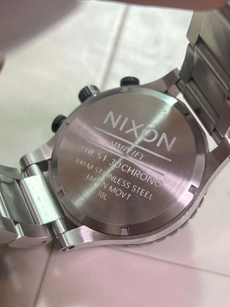 NIXON 51-30 Quartz Men's Watch — Japanese