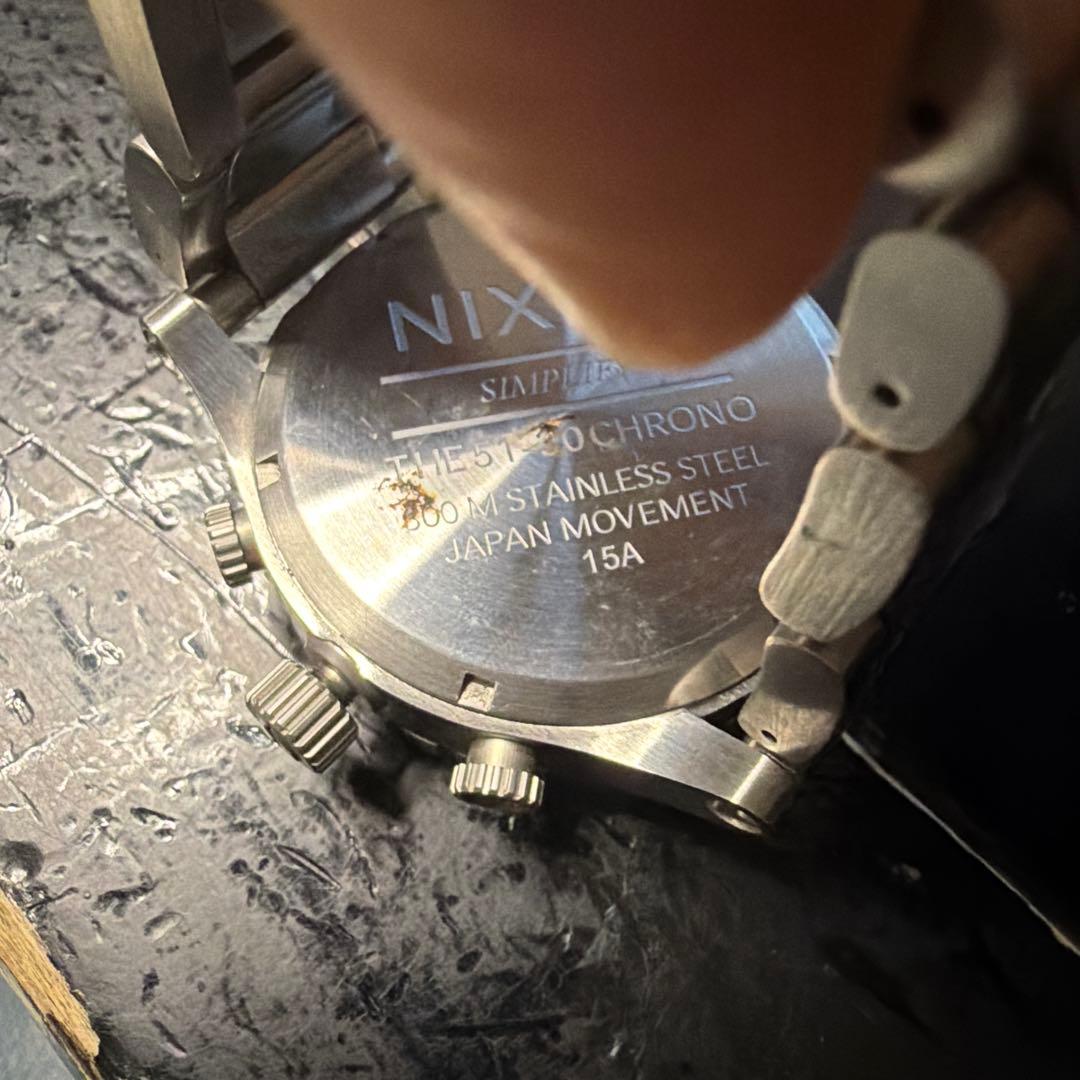 NIXON CHRONO Men's Watch — Japanese