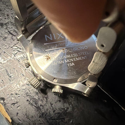 NIXON CHRONO Men's Watch — Japanese