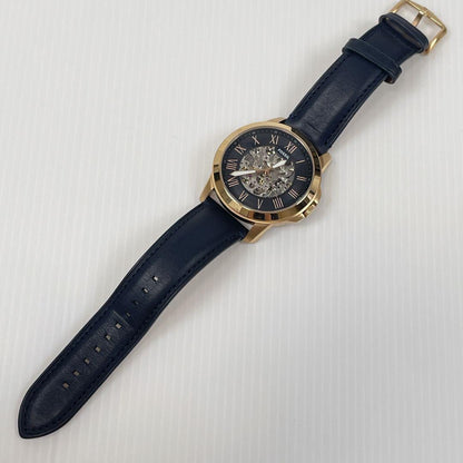 FOSSIL Skeleton Dial Back Skeleton Automatic Men's Watch — Japanese