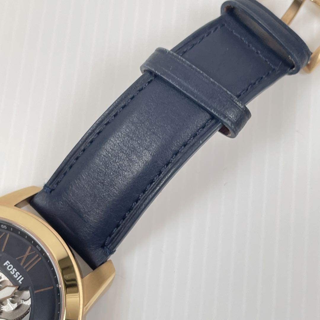 FOSSIL Skeleton Dial Back Skeleton Automatic Men's Watch — Japanese