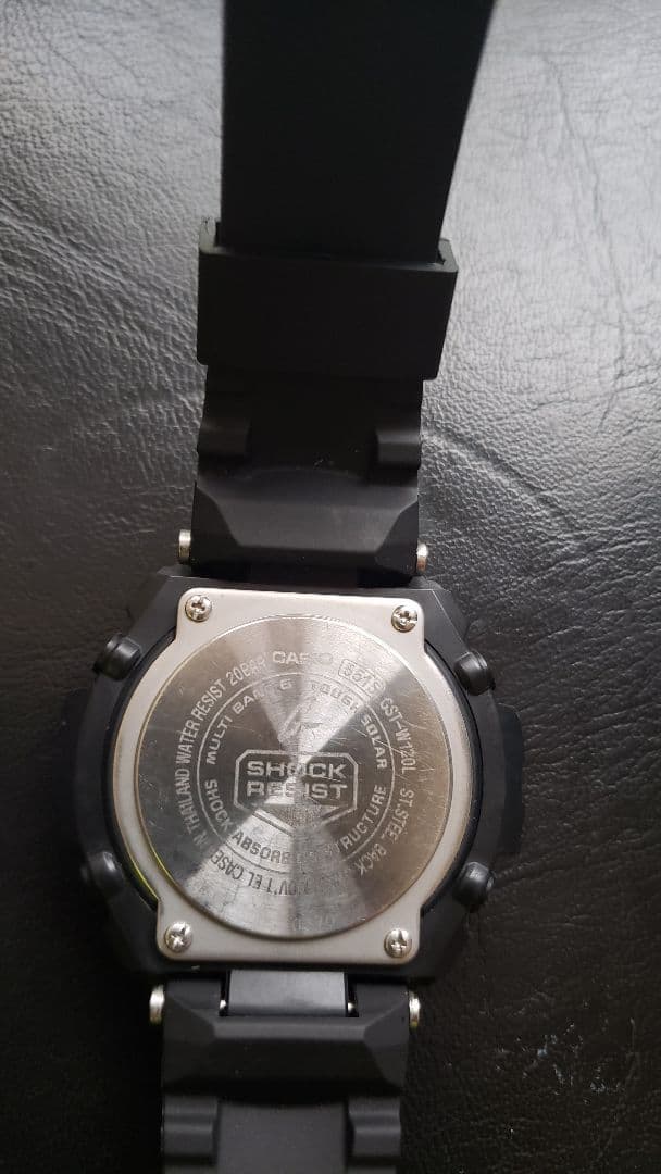 CASIO GST-W120L Solar Men's Watch — Japanese