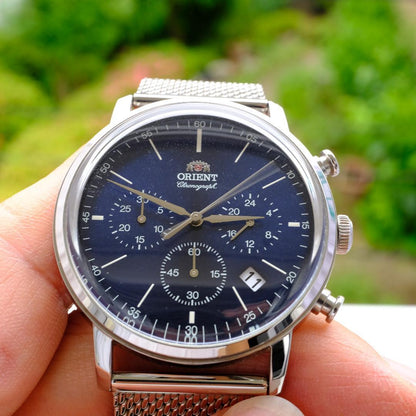 ORIENT Chronograph Quartz Men's Watch — Japanese