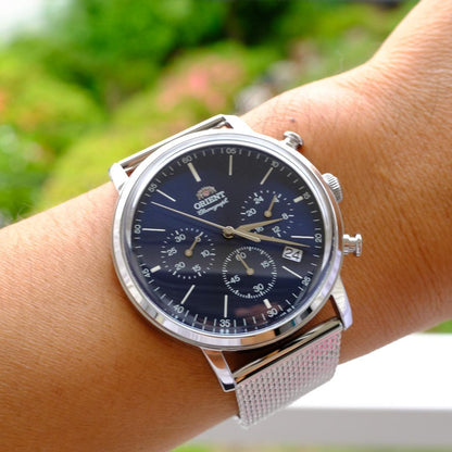 ORIENT Chronograph Quartz Men's Watch — Japanese