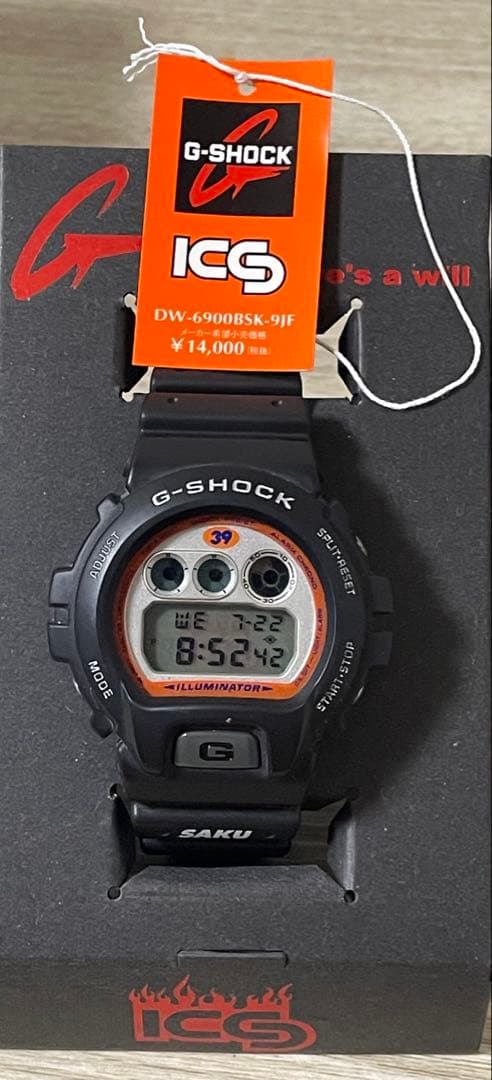 CASIO DW-6900BSK-9JF Digital Men's Watch — Japanese