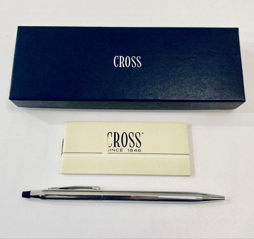 CROSS Classic Century glossy chrome ballpoint pen in used good condition