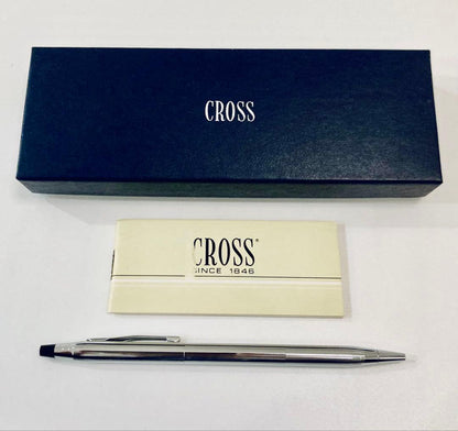 CROSS Classic Century glossy chrome ballpoint pen in used good condition