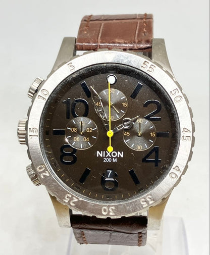 NIXON The 48-20 Chrono Quartz Men's Watch — Japanese