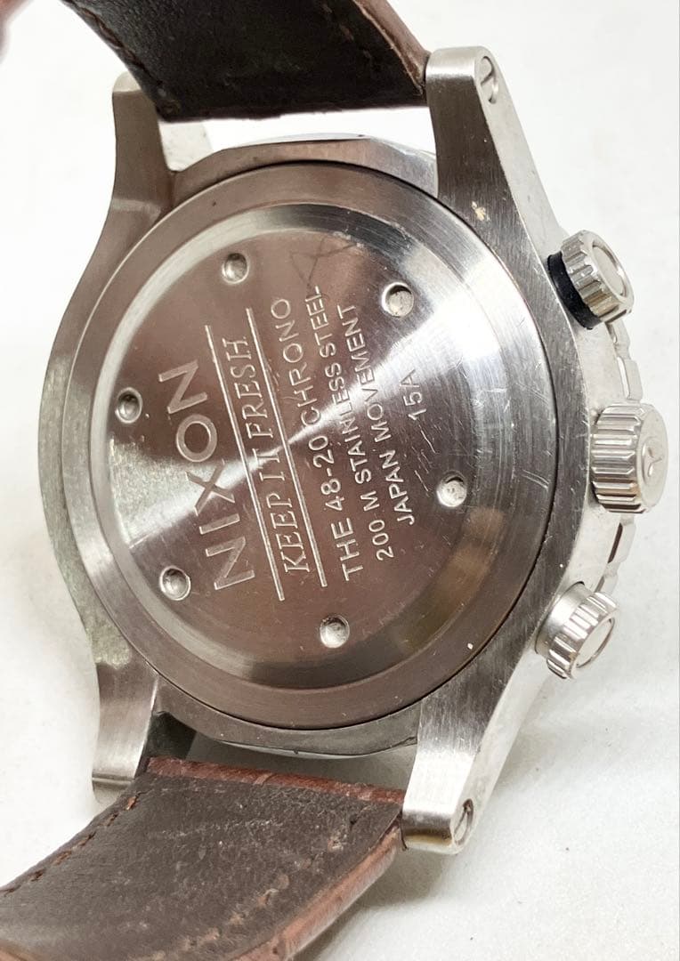 NIXON The 48-20 Chrono Quartz Men's Watch — Japanese