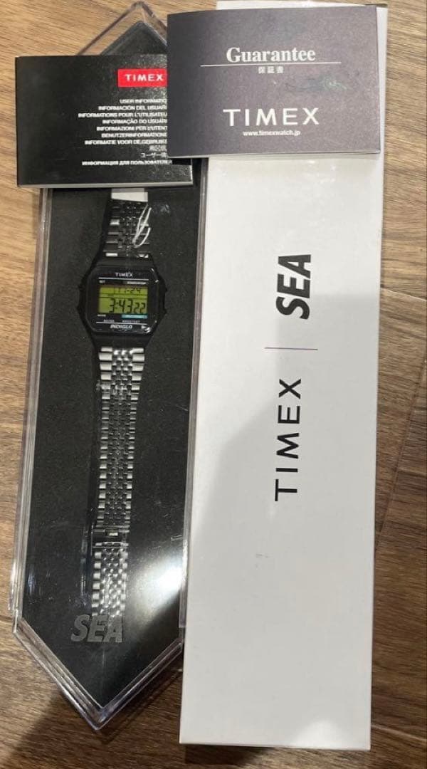 TIMEX WIND AND SEA TIMEX Digital Men's Watch — Japanese