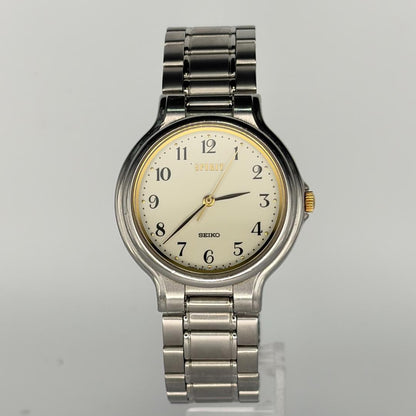 SEIKO 5E31-6C40 Quartz Men's Watch — Japanese