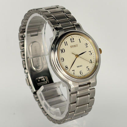 SEIKO 5E31-6C40 Quartz Men's Watch — Japanese