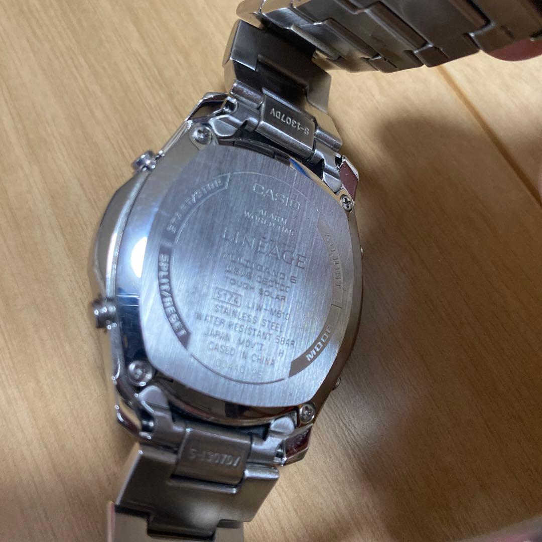 CASIO LINEAGE Quartz Men's Watch — Japanese