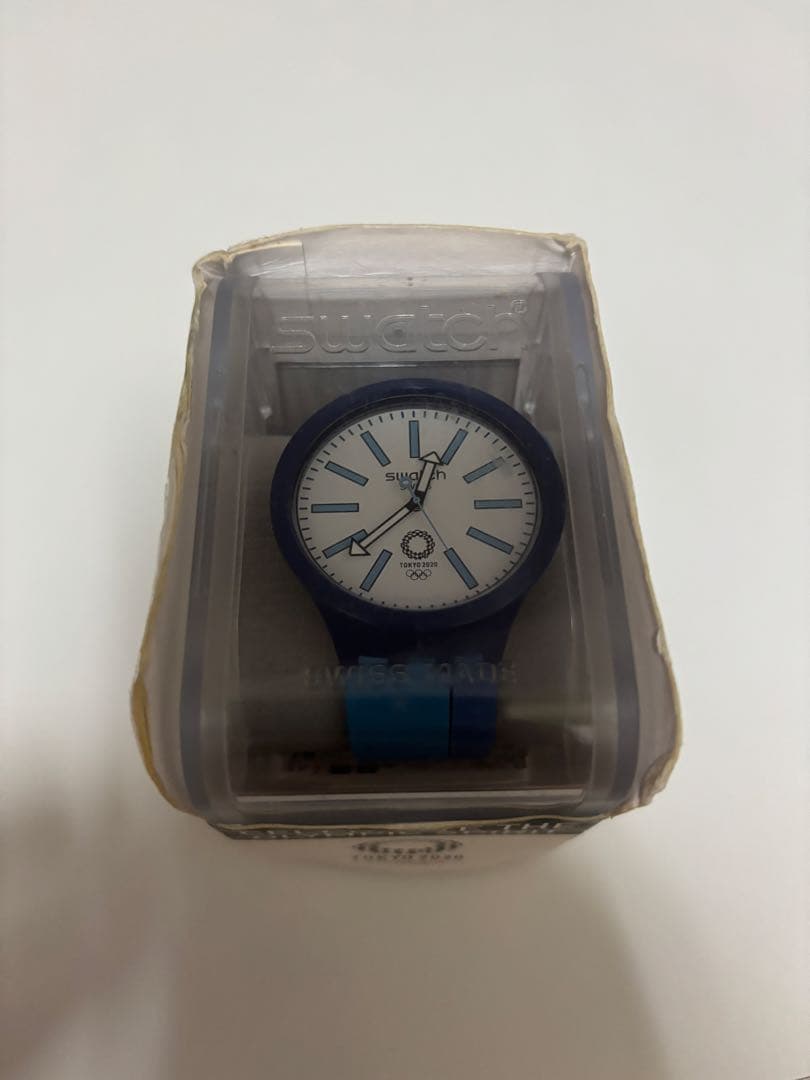 swatch BB AI BLUE Quartz Men's — Japanese
