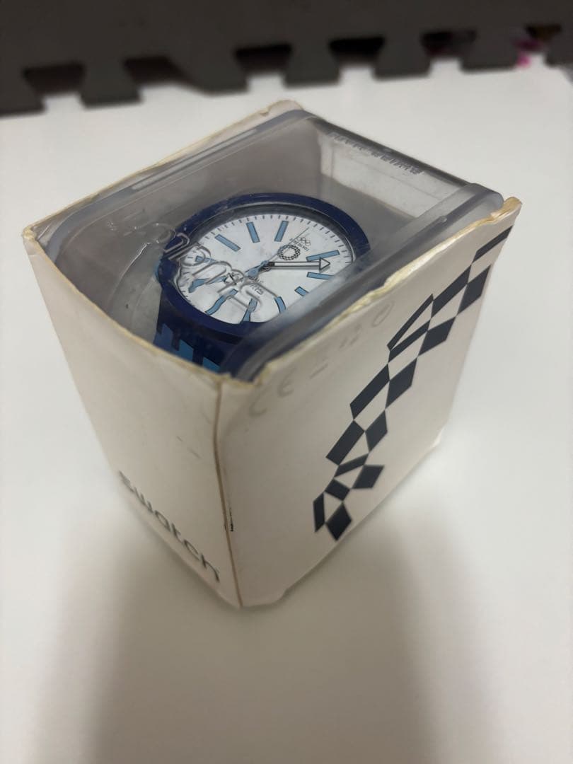 swatch BB AI BLUE Quartz Men's — Japanese