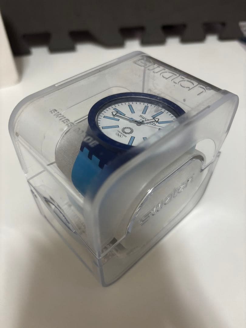swatch BB AI BLUE Quartz Men's — Japanese