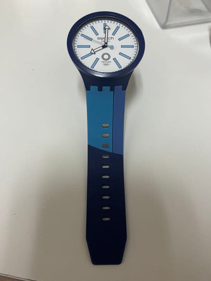 swatch BB AI BLUE Quartz Men's — Japanese