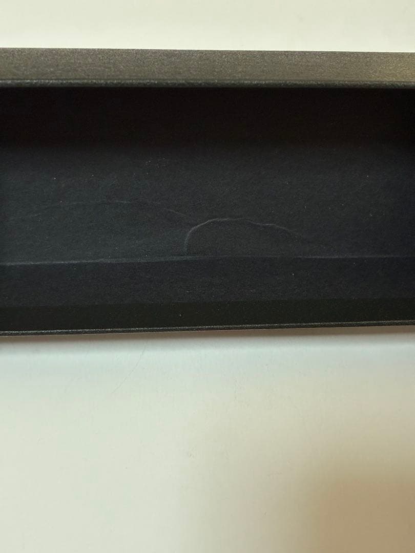 CROSS Edge Matte Black Lacquer pen shown in gift box with instruction manual and warranty card