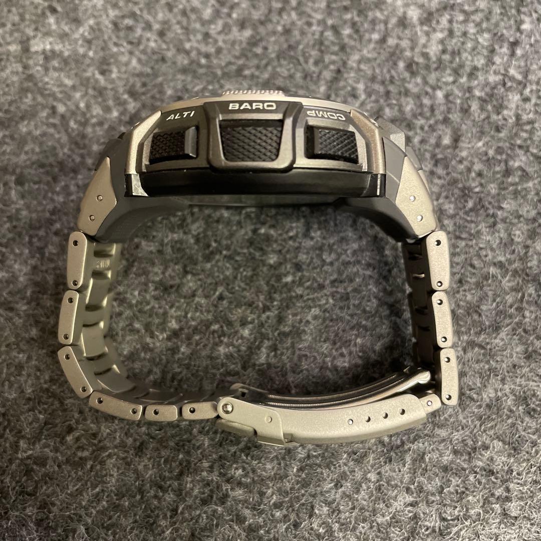 CASIO PAW-1100T Solar Men's Watch — Japanese
