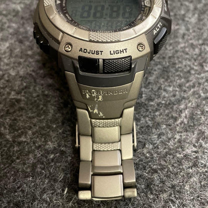 CASIO PAW-1100T Solar Men's Watch — Japanese