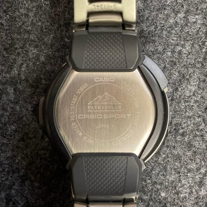 CASIO PAW-1100T Solar Men's Watch — Japanese