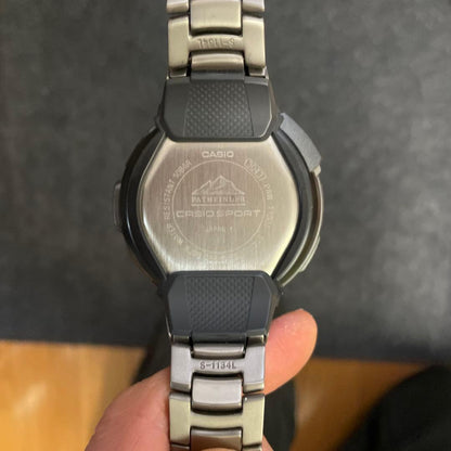 CASIO PAW-1100T Solar Men's Watch — Japanese