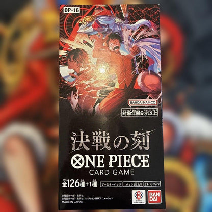 One Piece One Piece Card Battle of Destiny Pack — Clash of Fate OP-16 — Japanese