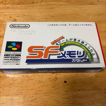 SNES Fire Emblem Thracia 776 SF Memory Cartridge in original condition