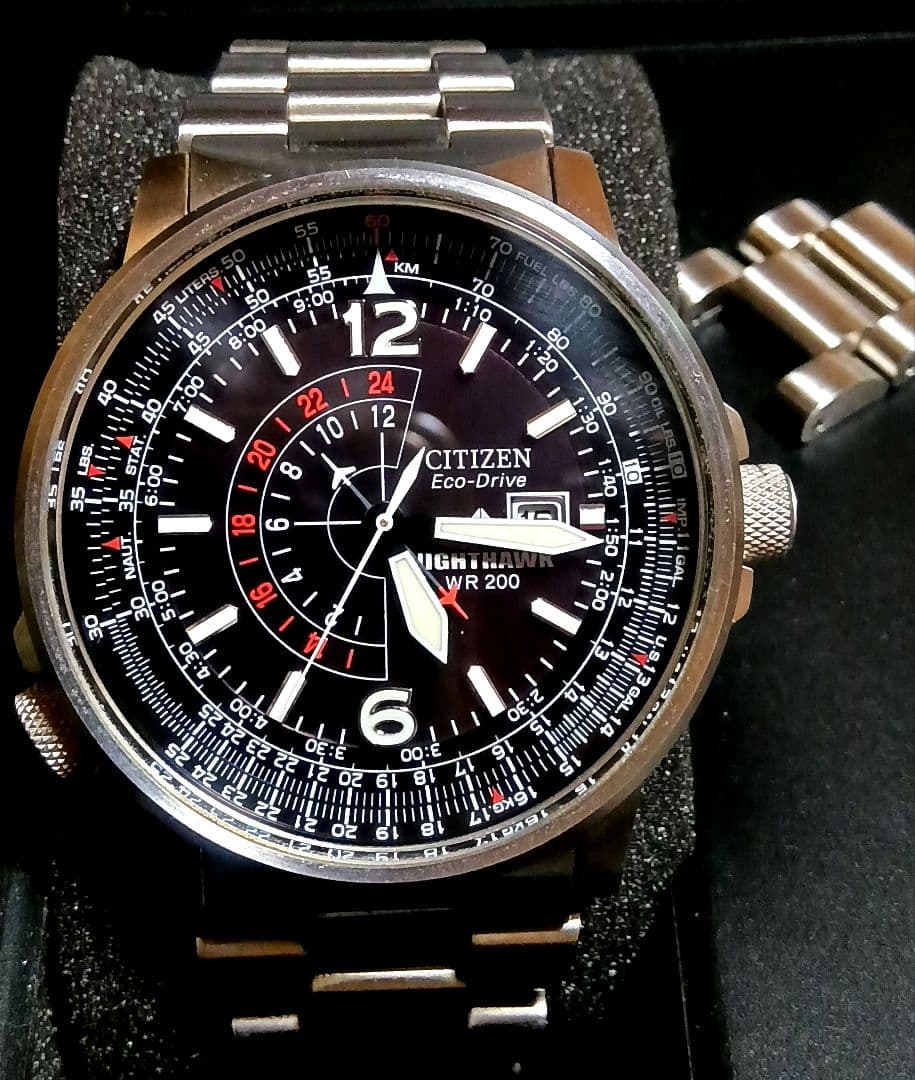 Citizen E168-S009693 Solar Men's Watch — Japanese