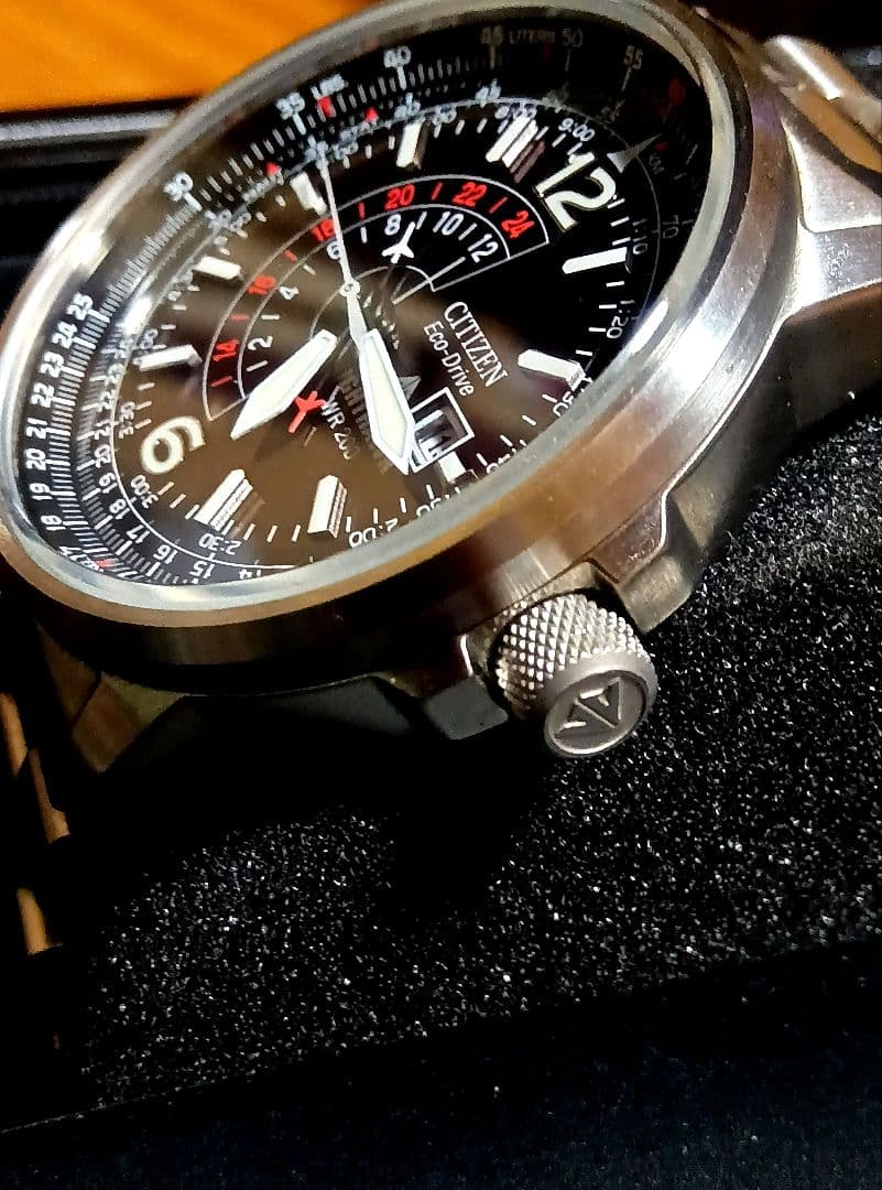 Citizen E168-S009693 Solar Men's Watch — Japanese