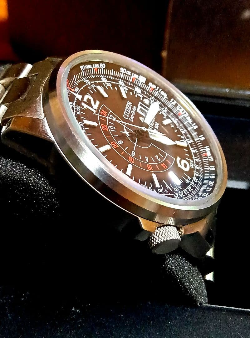 Citizen E168-S009693 Solar Men's Watch — Japanese