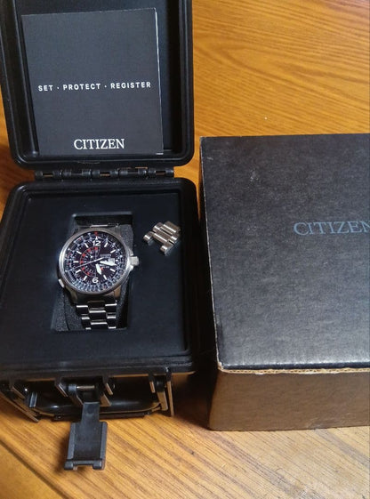 Citizen E168-S009693 Solar Men's Watch — Japanese