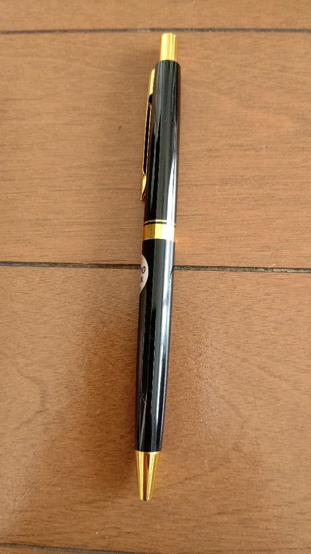 Pilot mechanical pencil and ballpoint pen set in a dedicated case showing pencil and pen with black ink