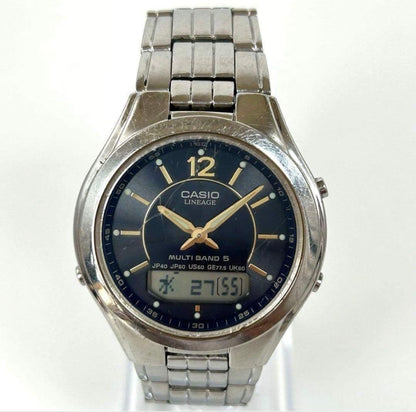 CASIO LINEAGE SBTR009 Solar Men's Watch — Japanese