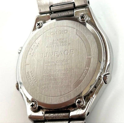CASIO LINEAGE SBTR009 Solar Men's Watch — Japanese
