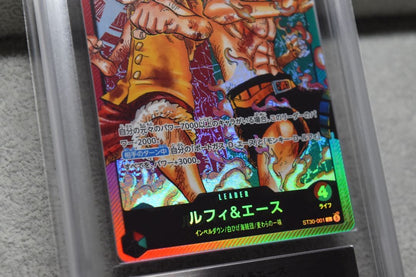 ARS Grade10 One Piece Luffy L — Start Deck EX Luffy & Ace ST30-001 — Japanese