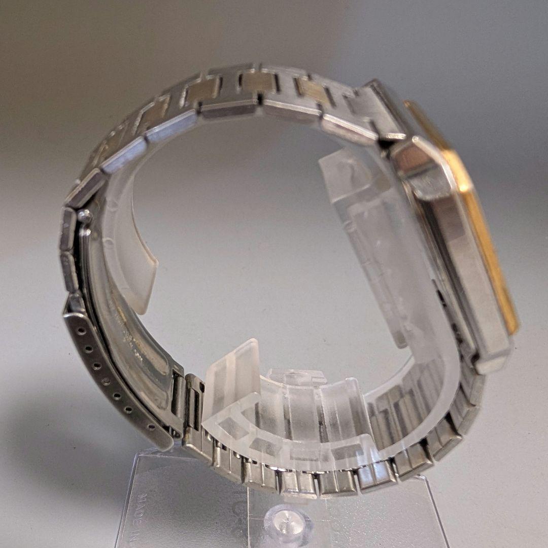 SEIKO クロノス レクタンギュラー Quartz Men's Watch — Japanese