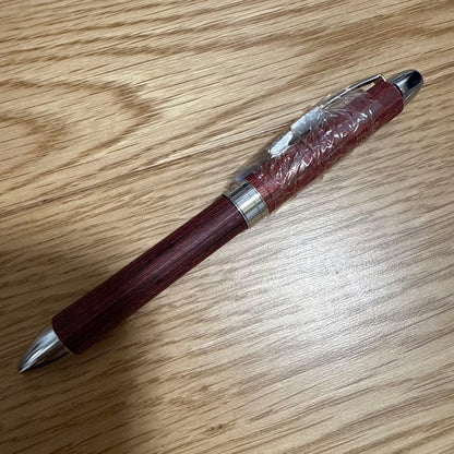 Pilot LEGNO Regno ballpoint pen with 0.5 tip in deep red color shown on white background