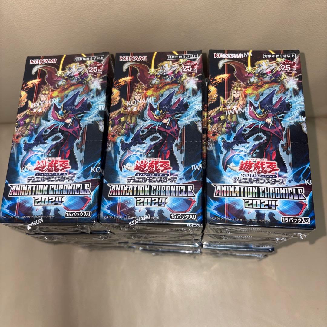 Yu-Gi-Oh Yu-Gi-Oh! Animation Chronicle 2024 15BOX Shrink-wrapped Box — Japanese